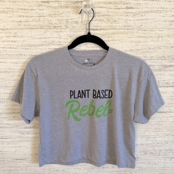 Plant Based Rebel Crop Top | SIZE XS - Picture 1 of 4